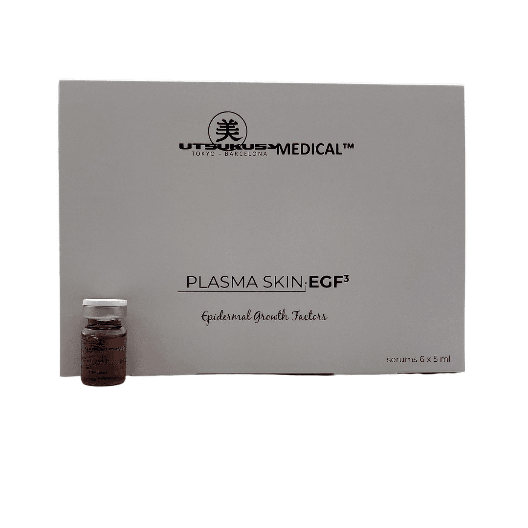 Blood-Skin-EGF-Serum-steriles-Microneedling-Serum-Ampulle-und-Verpackung