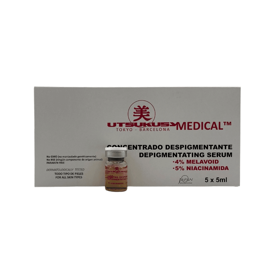 Depigmentierung-Serum-steriles-Microneedling-Serum-Ampulle-und-Verpackung