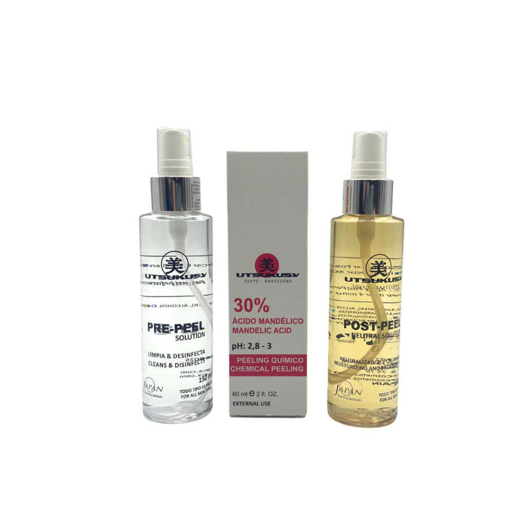 Microneedling Fruchtsäurepeeling mit Mandelsäure (30%)-Set