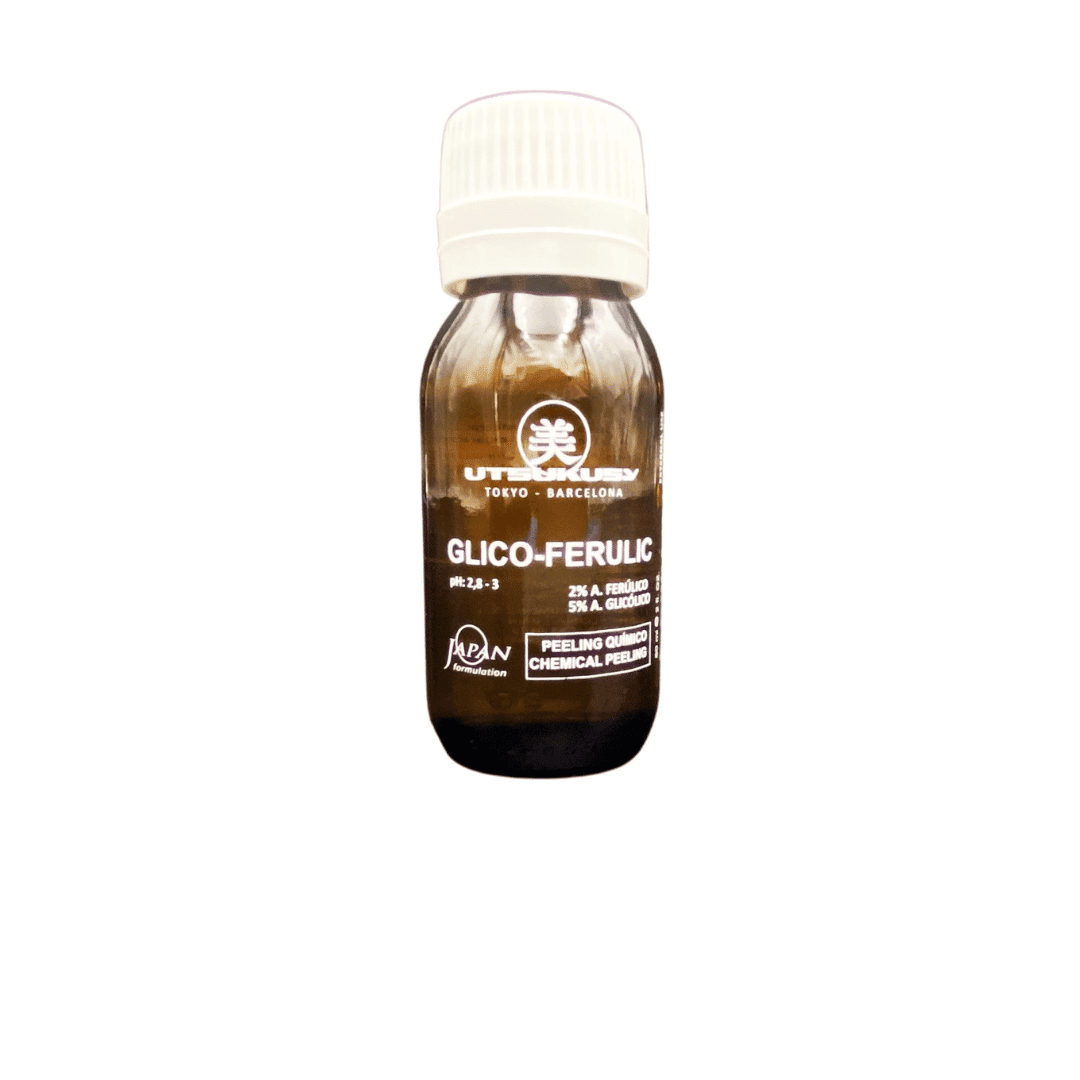 Glycolsaeure-Ferulasaeure-Peeling-Flasche-
