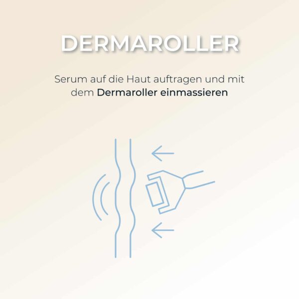 microneedling-blood-skin-egf-Serum-utsukusy-cosmetics-5ml-ampulle-dermaroller einmassieren